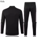 Real Madrid Presentation Soccer Tracksuit Kids Black 2020 2021