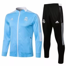 Real Madrid Blue Training Presentation Football Tracksuit 2021-22