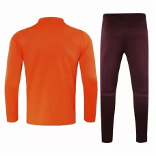 Real Madrid Training Soccer Tracksuit Orange 2020 2021