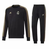 Real Madrid Training Sweat Football Black Tracksuit 2019/20