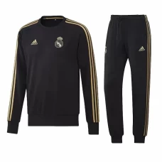 Real Madrid Training Sweat Football Black Tracksuit 2019/20