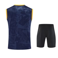 Inter Milan Adult Pre Match Champions League Sleeveless Football Kit 2024-25