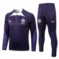 Inter Milan Purple Training Technical Football Tracksuit 2022-23