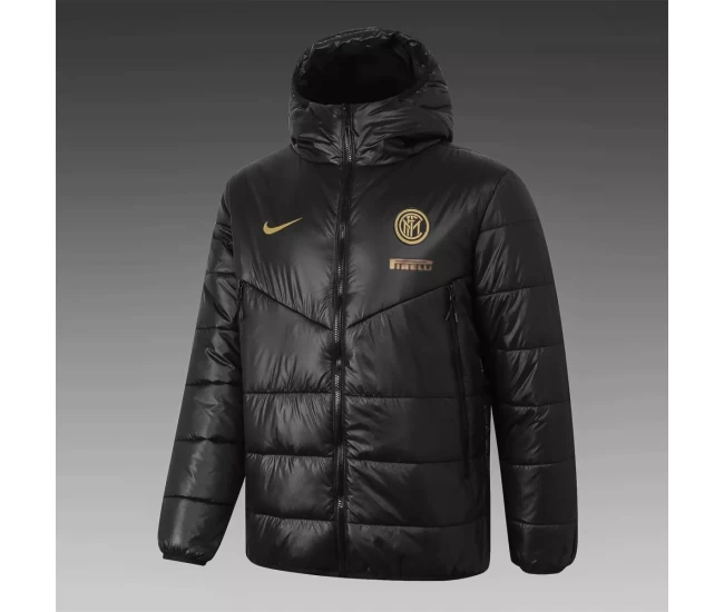 Inter Milan Training Winter Jacket Black 2020 2021