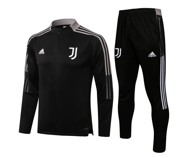 Juventus Black Training Presentation Football Tracksuit 2021-22