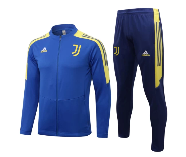 Juventus Blue Training Presentation Football Tracksuit 2021-22