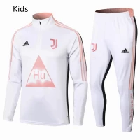 Juventus Training Soccer Tracksuit Human Race White Kids 2021