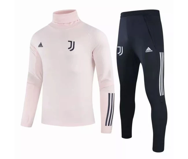 Juventus Training Technical Soccer Tracksuit Neck Pink 2021