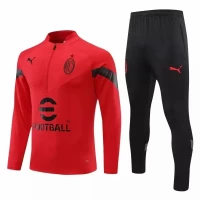 AC Milan Red Training Technical Football Tracksuit 2022-23