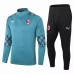 AC Milan Technical Training Soccer Tracksuit Green 2020 2021