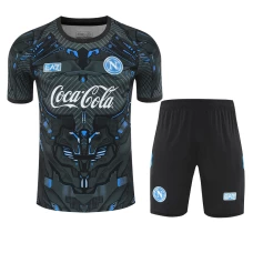 SSC Napoli Mens Ebony Training Football Kit 2025-26