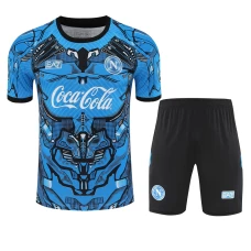 SSC Napoli Mens Sky Blue Training Football Kit 2025-26