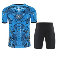 SSC Napoli Mens Sky Blue Training Football Kit 2025-26