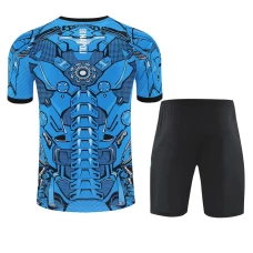 SSC Napoli Mens Sky Blue Training Football Kit 2025-26