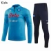 SSC Napoli Training Technical Football Tracksuit Blue Kids 2020