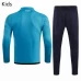 SSC Napoli Training Technical Football Tracksuit Blue Kids 2020