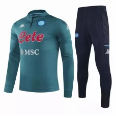 SSC Napoli Training Technical Football Tracksuit Green 2020