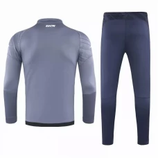 SSC Napoli Training Technical Football Tracksuit Grey 2020