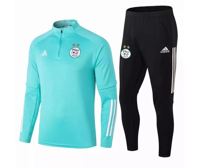 Algeria Green Training Technical Football Tracksuit 2020-21