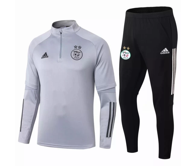 Algeria Grey Training Technical Football Tracksuit 2020-21