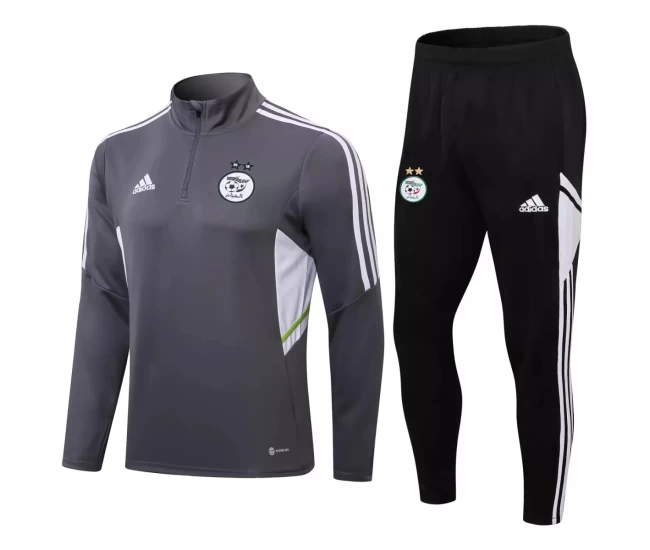 Algeria Grey Training Teamgeist Football Tracksuit 2021-22