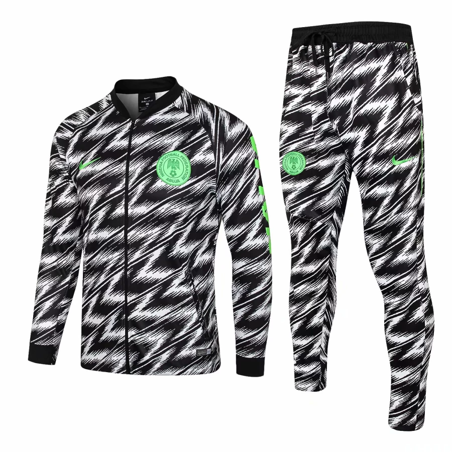 Nigeria Training Technical Soccer Tracksuit Green 2020 2021 | vlr.eng.br