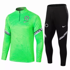 Nigeria Training Technical Soccer Tracksuit Green 2020 2021