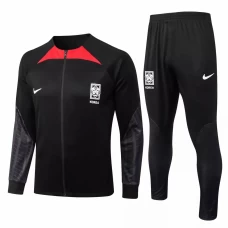 South Korea Black Training Presentation Football Tracksuit 2022-23