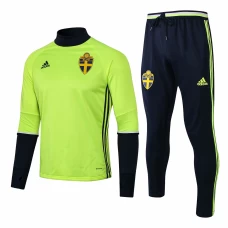 Sweden Green Training Technical Football Tracksuit Euro 2016/17