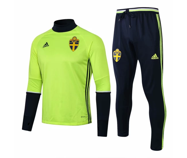 Sweden Green Training Technical Football Tracksuit Euro 2016/17