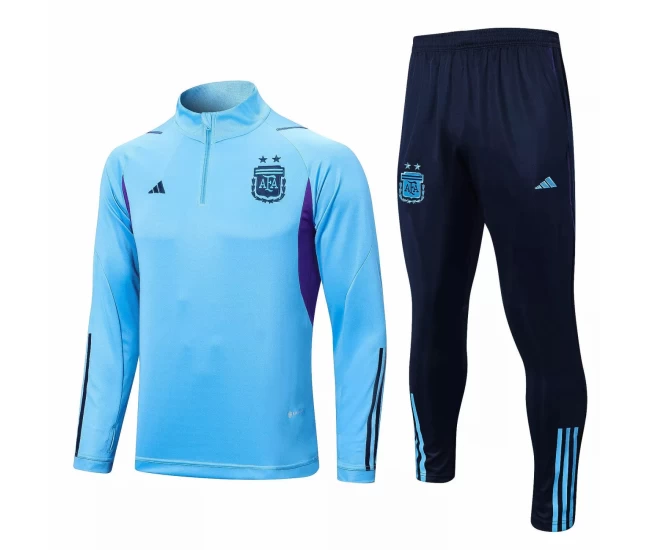 Argentina Blue Training Technical Football Tracksuit 2022-23