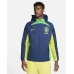 Brazil Blue All Weather Football Jacket 2022