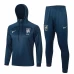 Brazil National Team Blue Hooded Training Football Tracksuit 2024-25