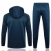 Brazil National Team Blue Hooded Training Football Tracksuit 2024-25