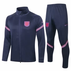 England Navy Training Presentation Football Tracksuit 2020