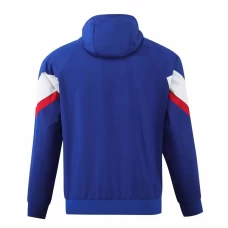 France Mens Hooded Windbreaker Football Jacket 2024-25