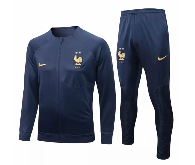 France Navy Training Presentation Football Tracksuit 2022-23