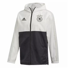 Germany All Weather Windrunner Jacket White Black 2020 2021