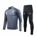 Germany Deep Grey Tech Training Football Tracksuit 2020