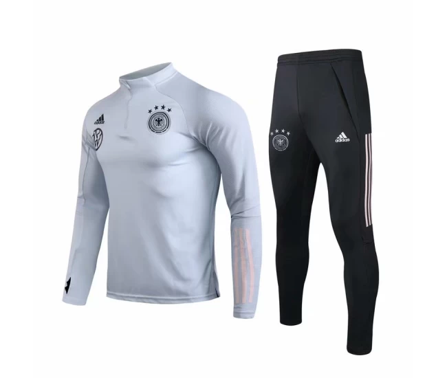 Germany Grey Tech Training Football Tracksuit 2020