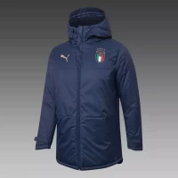 Italy Training Winter Jacket Navy 2020 2021