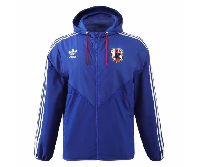 Japan Mens Hooded Windbreaker Football Jacket 2024-25