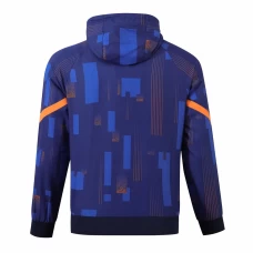 Holland Mens Blue Windbreaker Football Jacket 2024-25