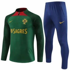 Portugal National Team Green Training Technical Football Tracksuit 2024-25