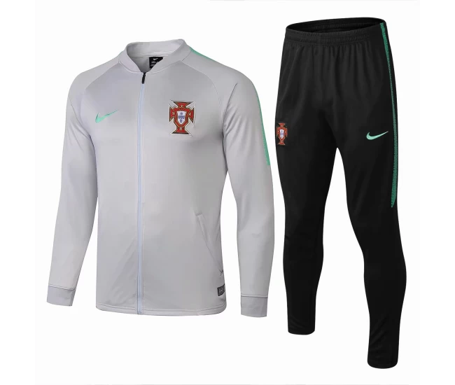 Portugal Team White Presentation Training Football Tracksuit 2018/19