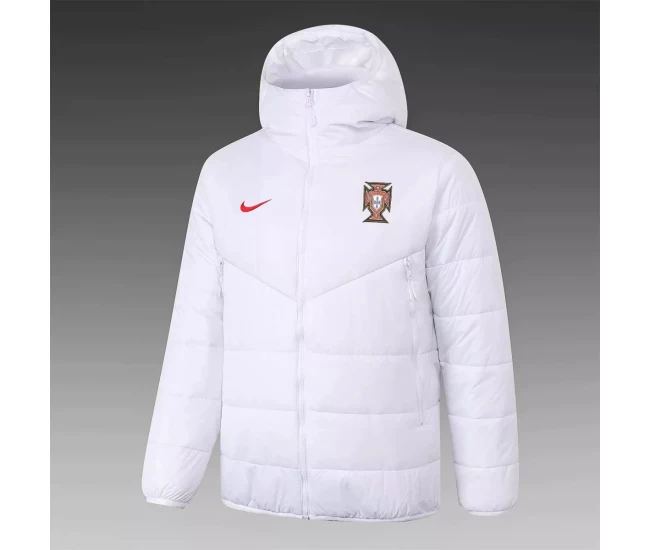 Portugal Training Winter Jacket White 2020 2021