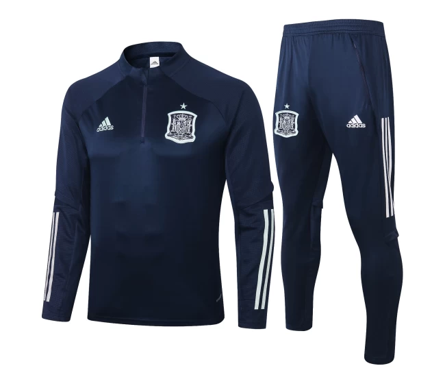 Spain Football Training Technical Navy Tracksuit 2020