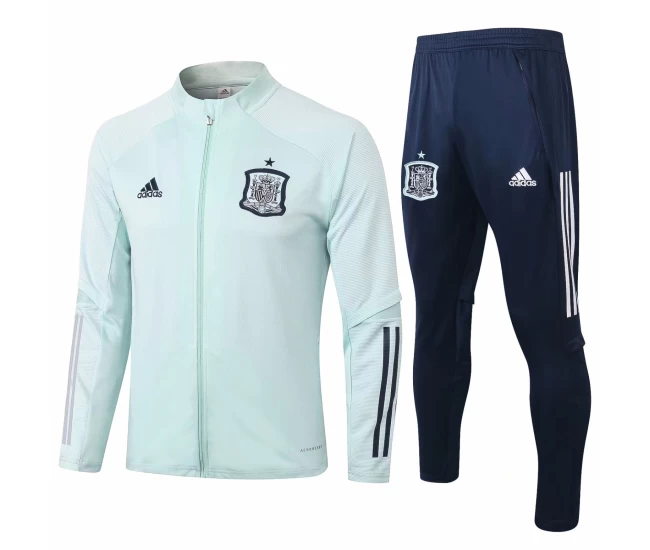 Spain Green Presentation Football Training Tracksuit 2020