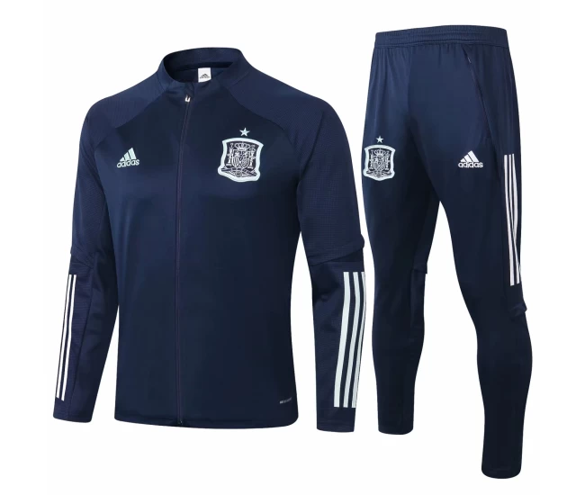 Spain Navy Presentation Football Training Tracksuit 2020