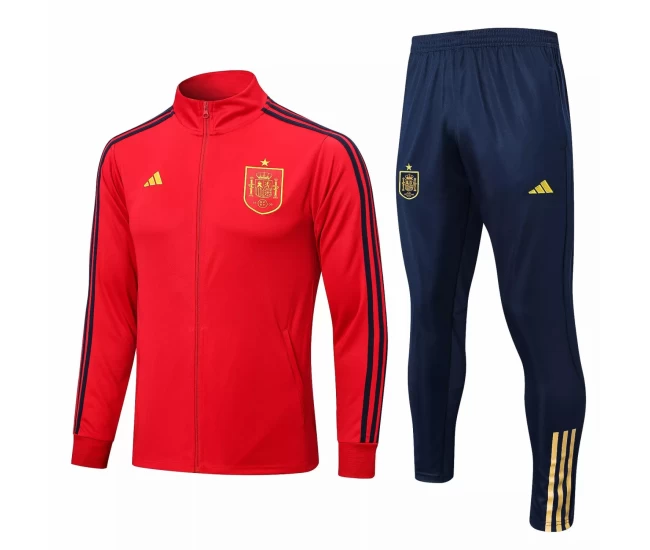 Spain Red Training Presentation Football Tracksuit 2022-23